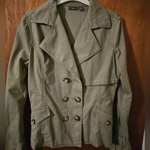 Women's Apt 9 Jacket Size Medium. Sage Green. Light Weight.